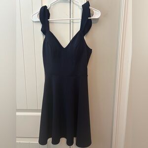 Elegant Navy Dress